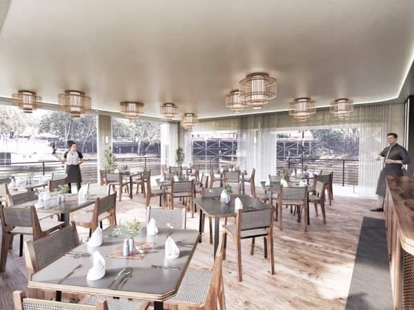Artist’s impression of the Randell Dining Room aboard the PS Australian Star